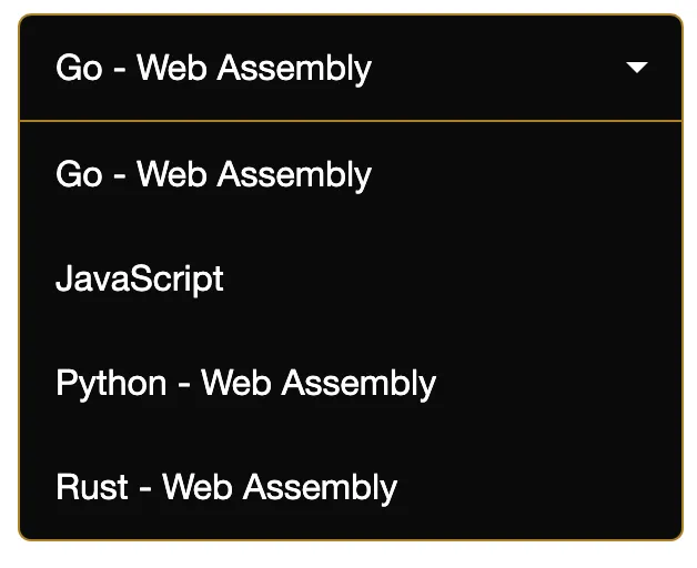 Vue Custom Select Example